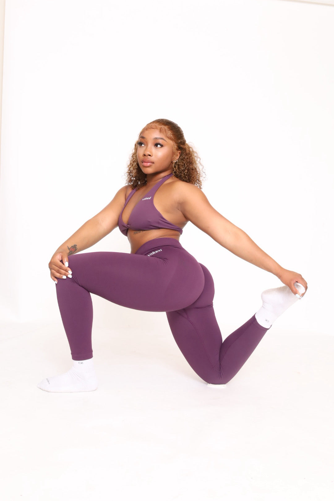 Plum Contour Pant